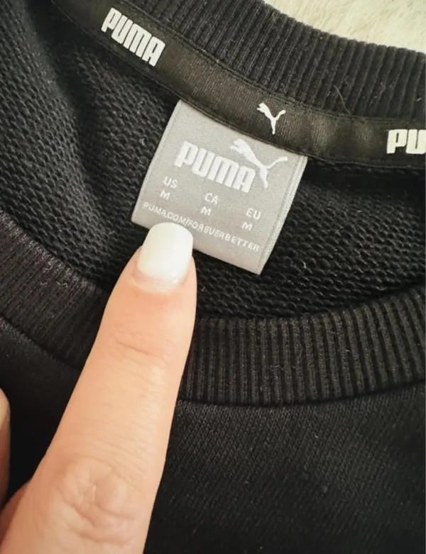 Rochie casual Puma M | Negru, Midi, Mânecă scurtă, Bumbac - Image 7