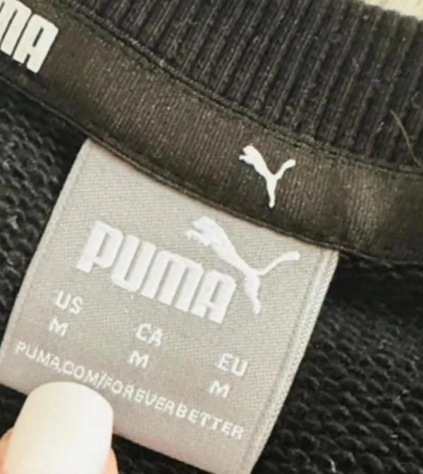 Rochie casual Puma M | Negru, Midi, Mânecă scurtă, Bumbac - Image 8