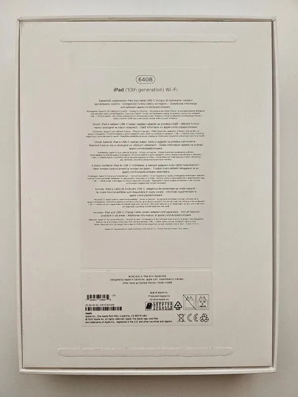 Apple iPad 10 (2022) 10.9