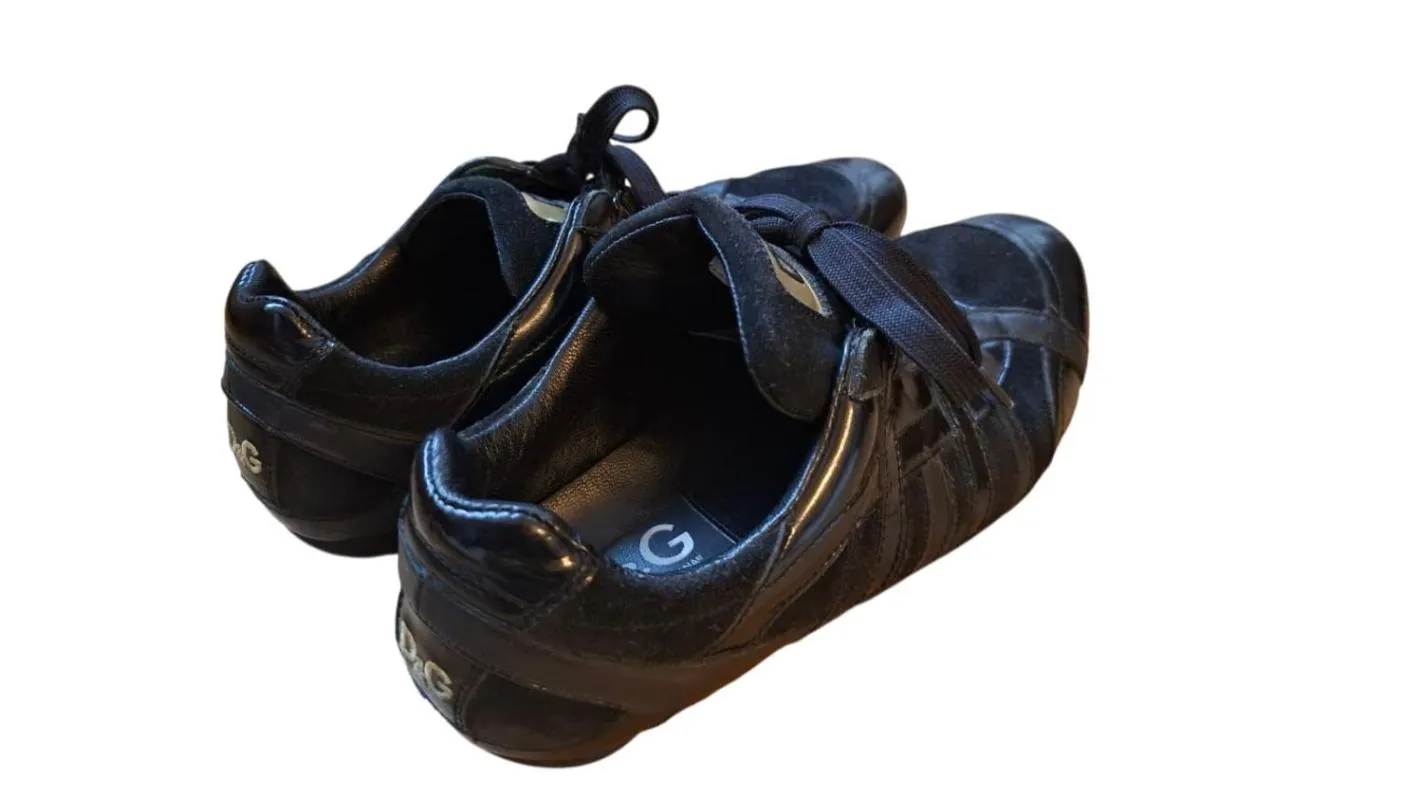 Sneakers Dolce & Gabbana EU 40 | Negru, Logo, Piele naturală - Image 6