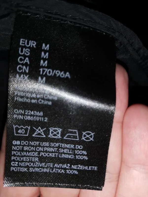 Jachetă sport H&M M | Negru - Image 6
