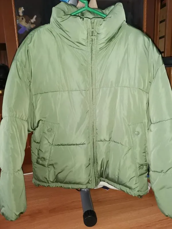 Geacă bomber Pull&Bear M | Verde, Fără glugă - Image 2