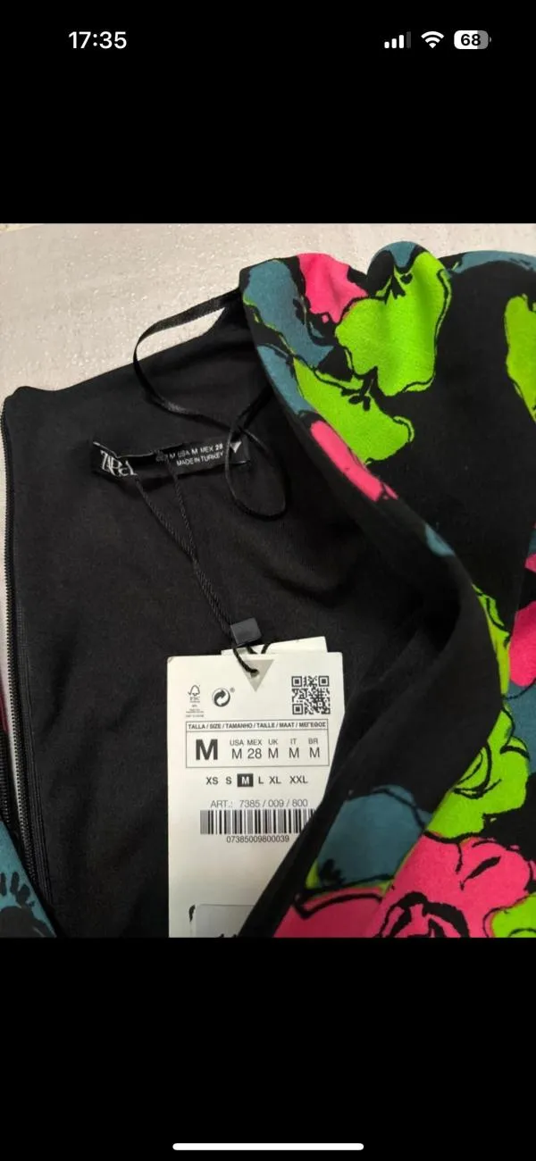 Body Zara M | Multicolor, Normal, Mânecă lungă, Floral & Tropical - Image 8