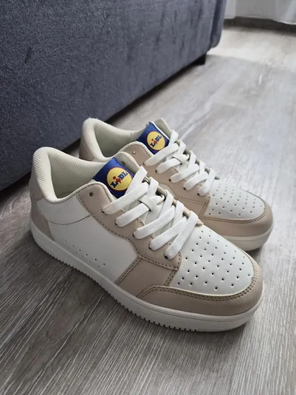Sneakers Esmara Lidl EU 36 | Alb, Piele ecologică - Image 5