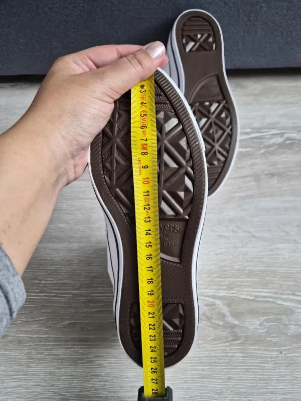 Teniși Converse EU 37 | Alb, Pânză - Image 10