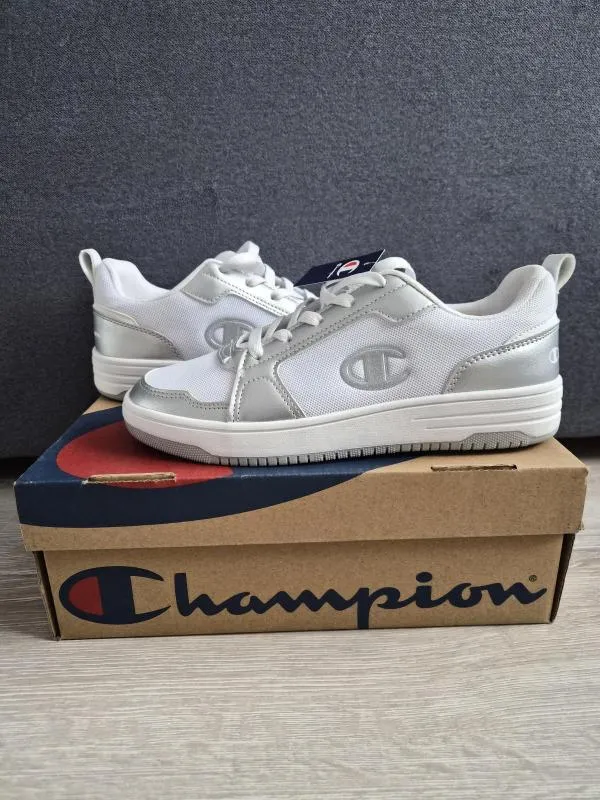 Sneakers Champion EU 37 | Alb, Piele ecologică - Image 2