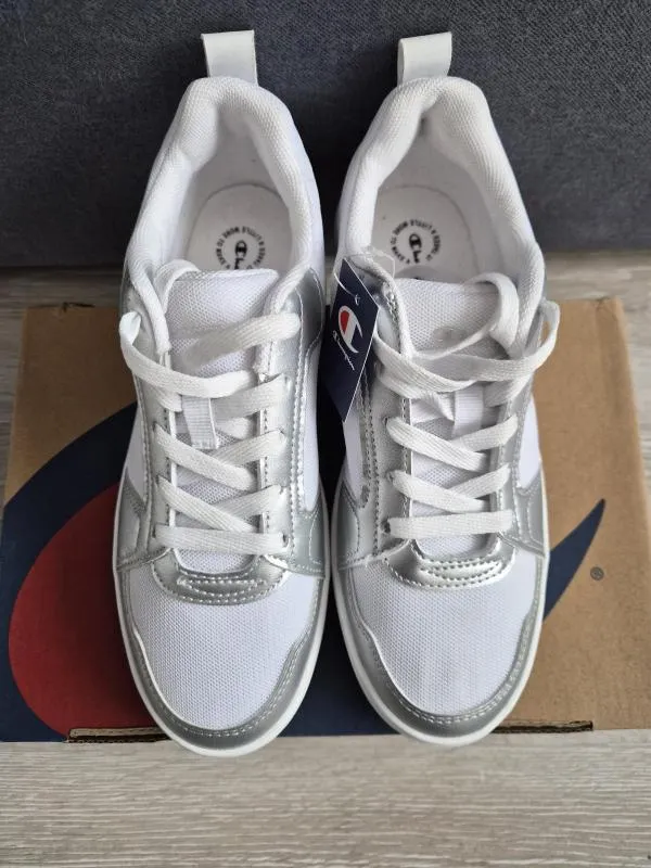 Sneakers Champion EU 37 | Alb, Piele ecologică - Image 4