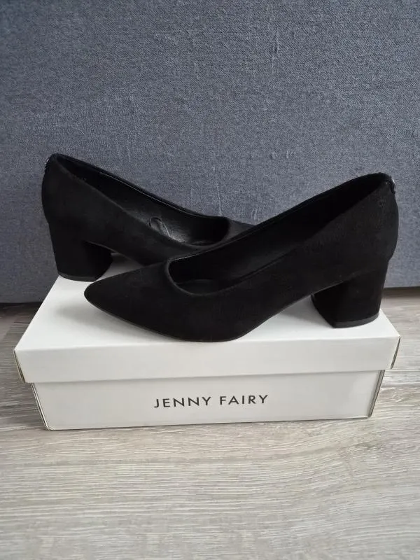 Pantofi cu toc mic Jenny Fairy EU 37 | Negru - Image 2