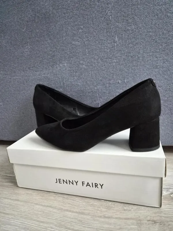 Pantofi cu toc mic Jenny Fairy EU 37 | Negru - Image 3