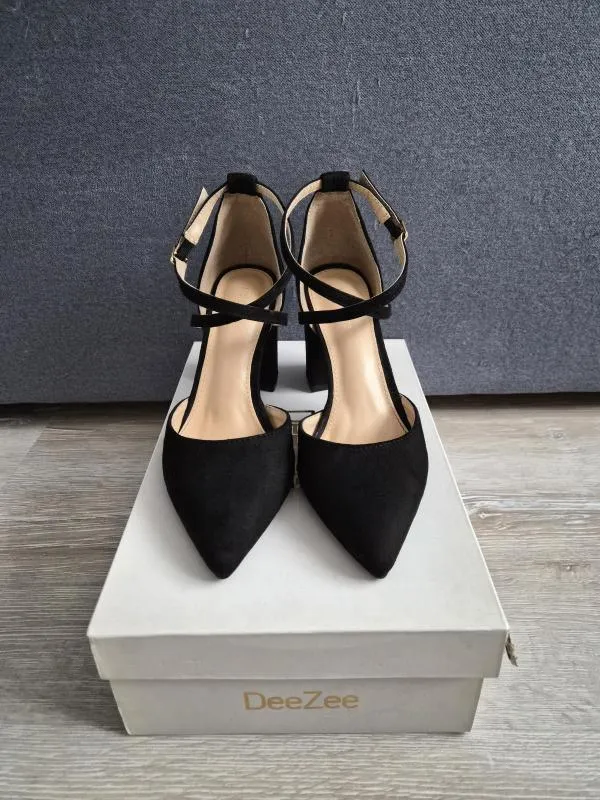 Pantofi cu toc înalt DeeZee EU 37 | Negru - Image 5