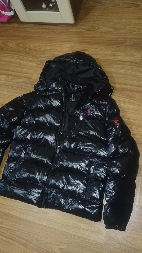 Geacă de iarnă Polo Ralph Lauren EU 46 | Bleumarin, Cu glugă - Image 3