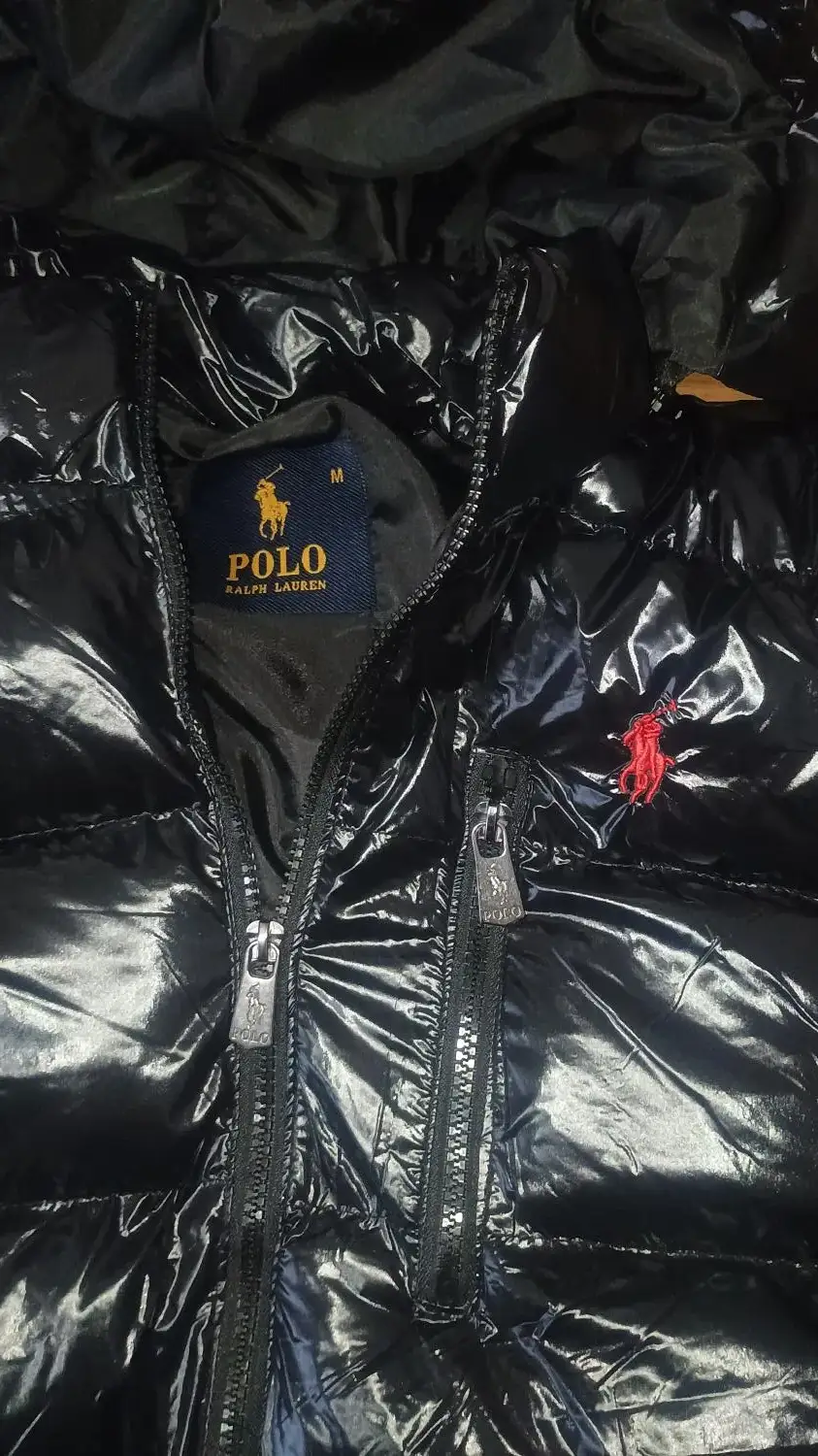 Geacă de iarnă Polo Ralph Lauren EU 46 | Bleumarin, Cu glugă - Image 5