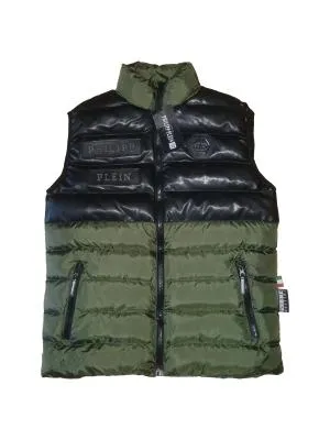 Vestă Philipp Plein EU 38 | Khaki