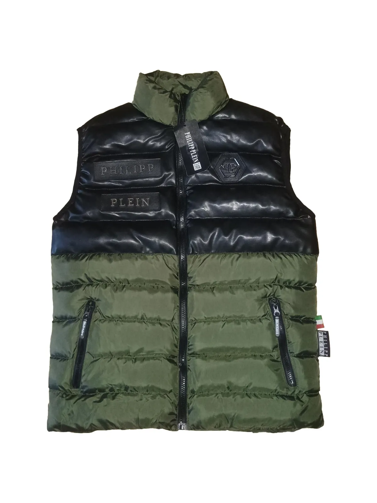 Vestă Philipp Plein EU 38 | Khaki