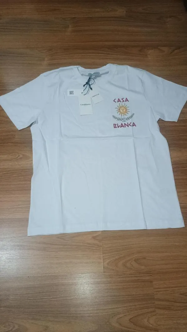 Tricou cu imprimeu Casablanca XL | Alb - Image 2