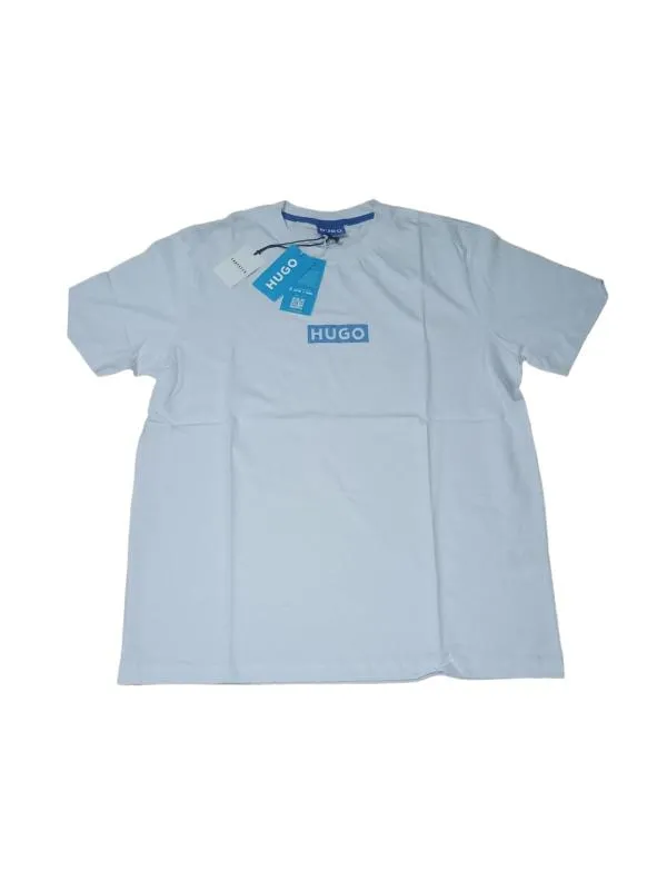 Tricou cu imprimeu Hugo EU 44 | Alb
