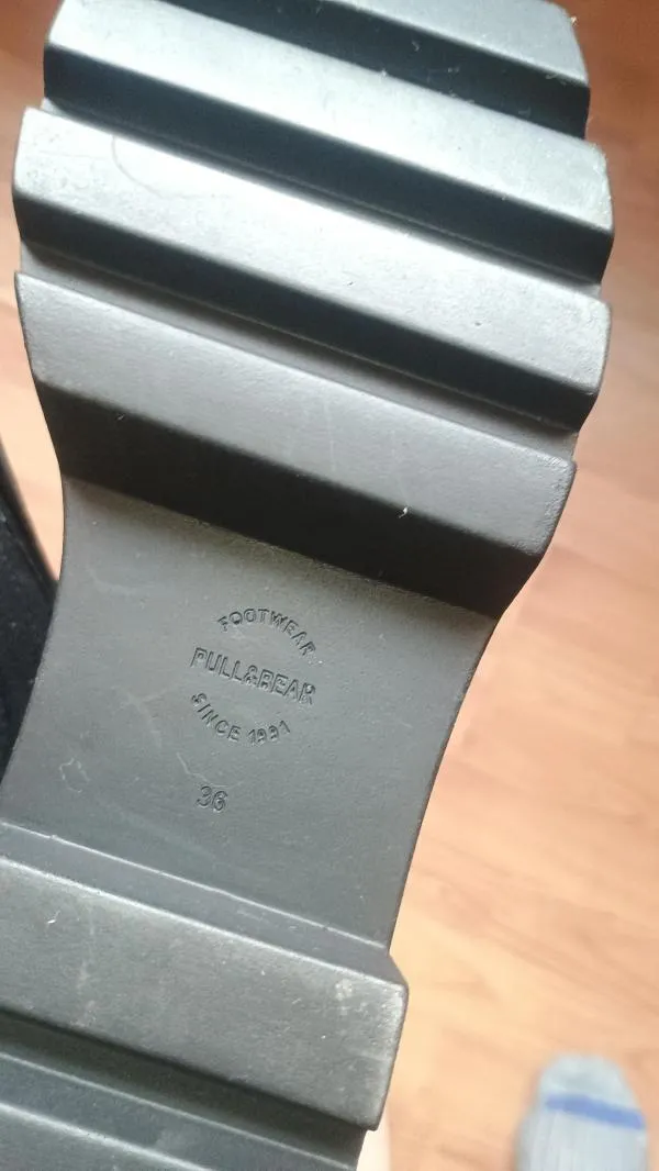 Pantofi înalți Pull&Bear EU 36 | Negru - Image 6