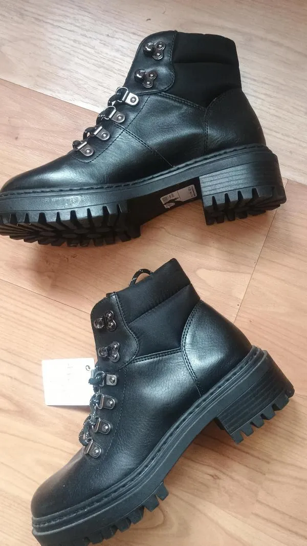 Ghete Bershka EU 36 | Negru - Image 3