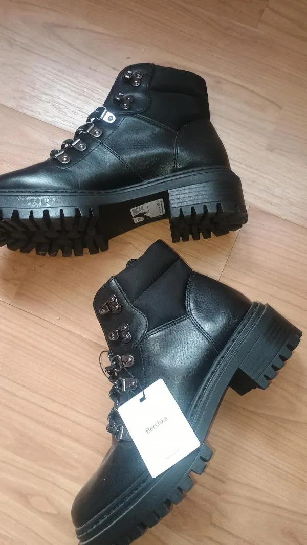 Ghete Bershka EU 36 | Negru - Image 4