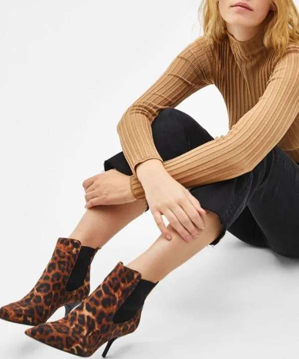 Ghete Bershka EU 39 | Maro, Animal print - Image 3