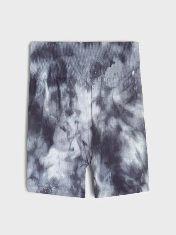 Colanți sport Sinsay EU 34 | Gri, Abstract & Color Block, Poliester - Image 2