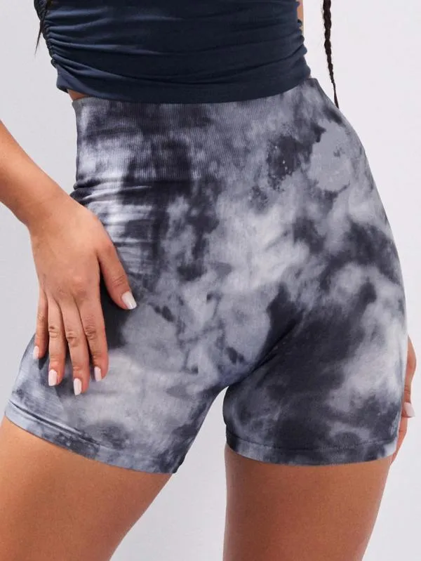 Colanți sport Sinsay EU 34 | Gri, Abstract & Color Block, Poliester - Image 6