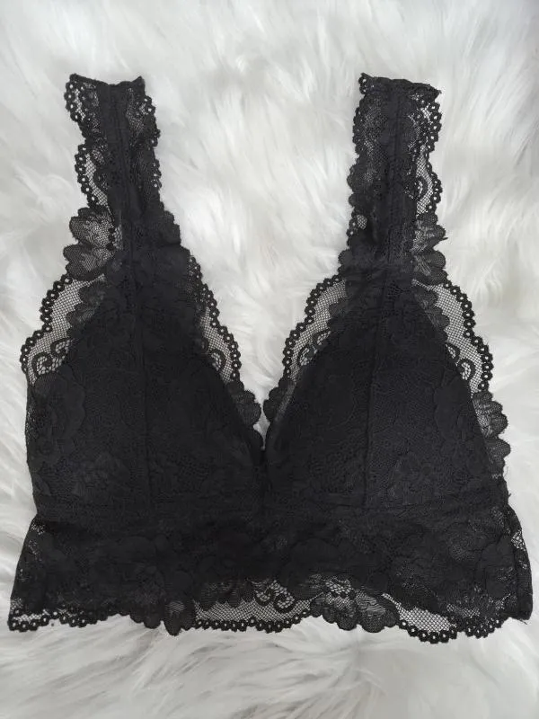 Bustieră EU 34 | Negru, Floral & Tropical, Transparent - Image 2