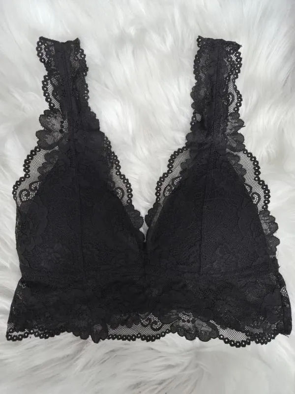 Bustieră EU 34 | Negru, Floral & Tropical, Transparent - Image 3