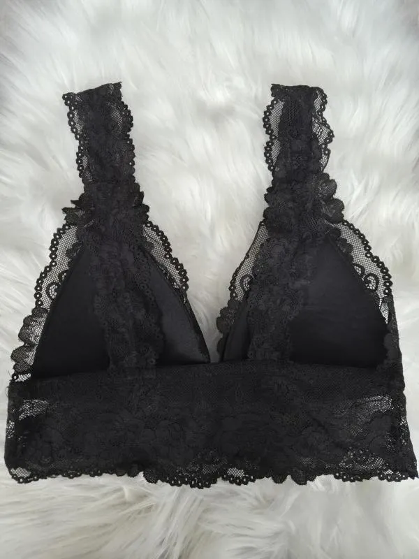 Bustieră EU 34 | Negru, Floral & Tropical, Transparent - Image 5