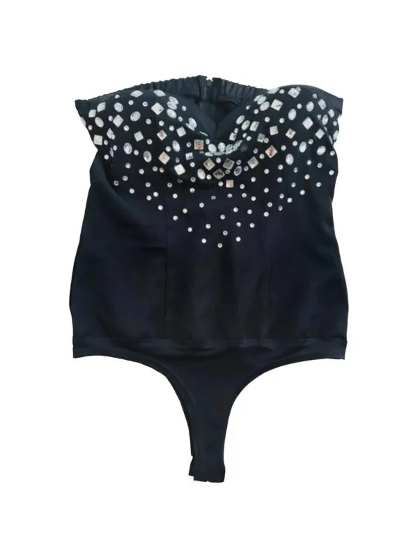 Body Atmosphere M | Negru, Normal, Cu umerii goi