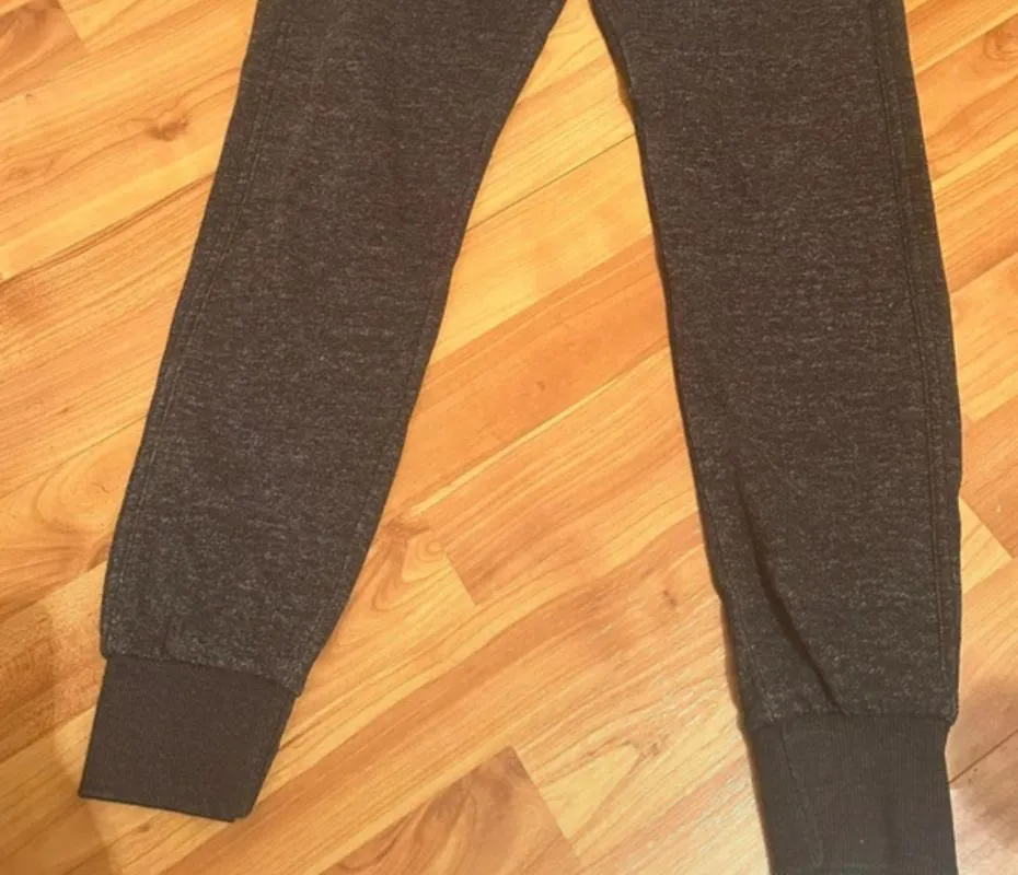 Pantaloni sport Bershka XS | Gri, Bumbac - Image 5