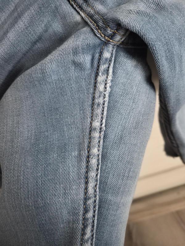 Blugi Levi's US 28 | Bleu, Scurți, Talie joasă, Skinny fit, Denim - Image 9