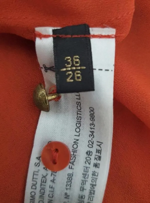 Rochie de seară Massimo Dutti EU 36 | Cărămiziu, Midi, Fără mâneci, Poliester - Image 10