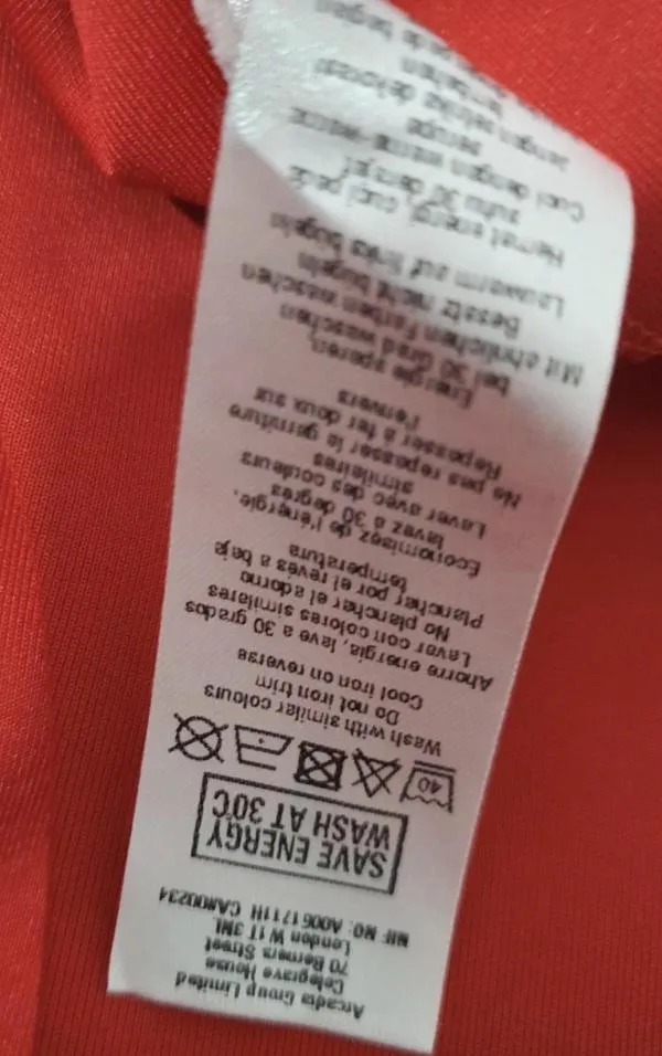 Rochie de ocazie Dorothy Perkins EU 36 | Roșu, Mini, Fără mâneci, Pietre decorative, Elastan - Image 4