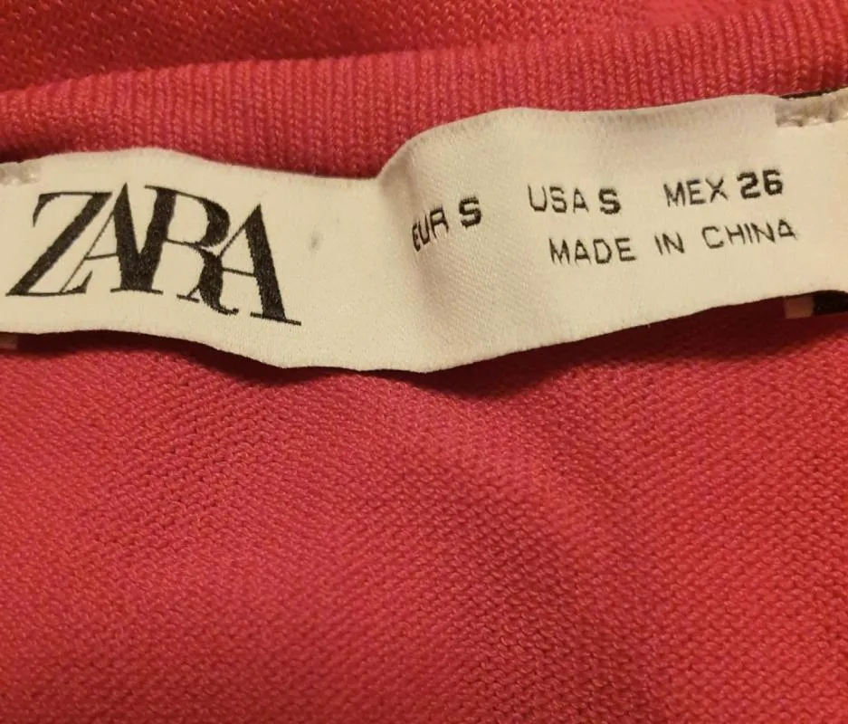 Rochie de seară Zara S | Fuchsia, Maxi, Mânecă lungă, Vâscoză - Image 10