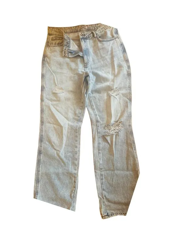 Blugi LC WAIKIKI M | Albastru, Lungi, Talie înaltă