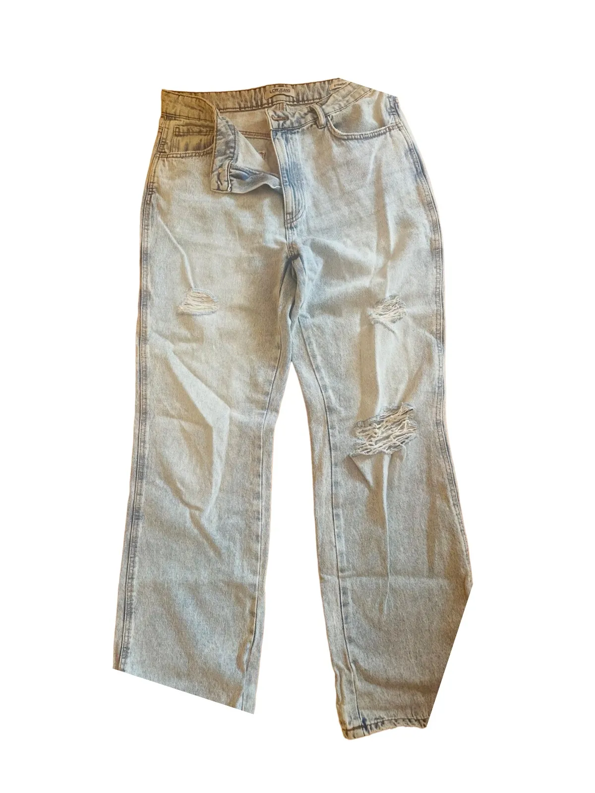 Blugi LC WAIKIKI M | Albastru, Lungi, Talie înaltă