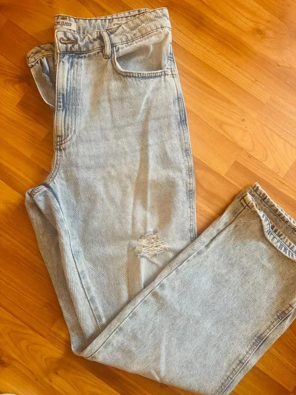 Blugi LC WAIKIKI M | Albastru, Lungi, Talie înaltă - Image 2