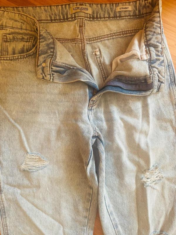 Blugi LC WAIKIKI M | Albastru, Lungi, Talie înaltă - Image 5