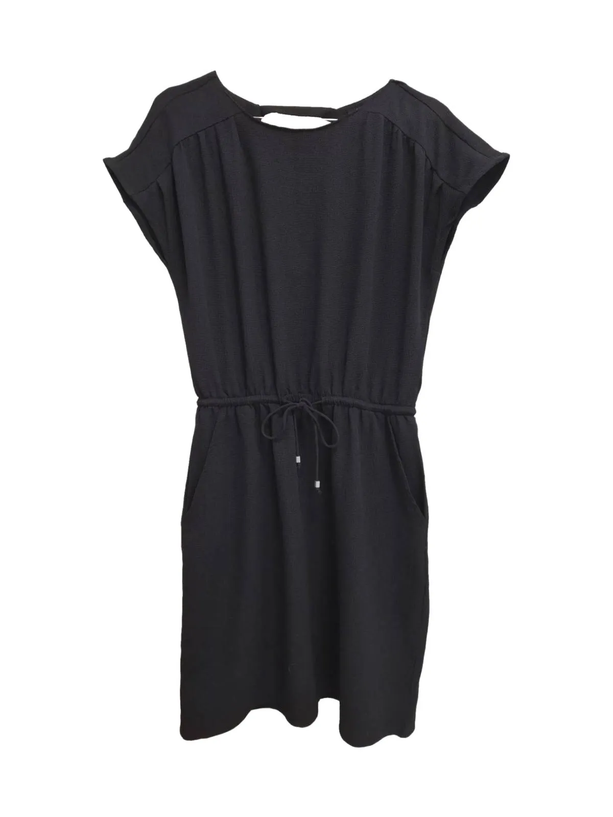 Rochie casual Vero Moda S | Negru, Mini, Mânecă scurtă, Poliester