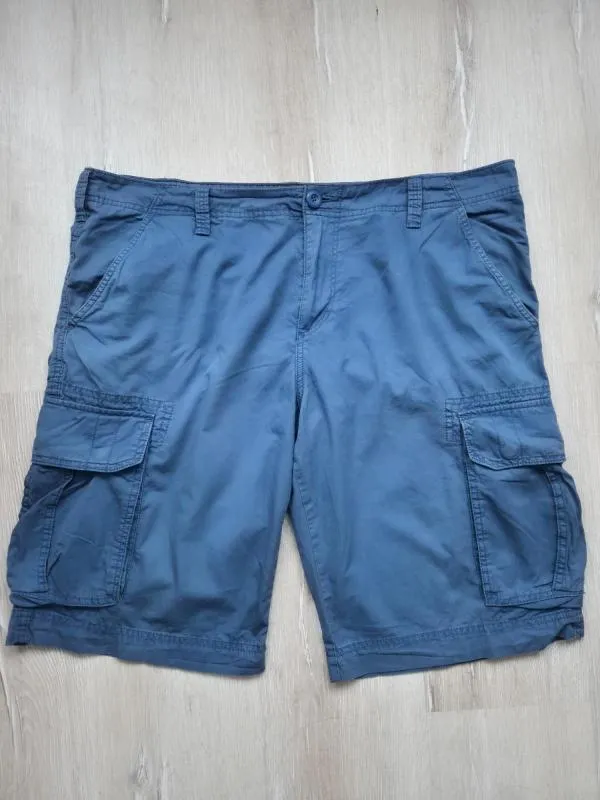 Pantaloni Tom Tailor EU 38 | Albastru, Relaxed fit, Cargo, Bumbac - Image 2