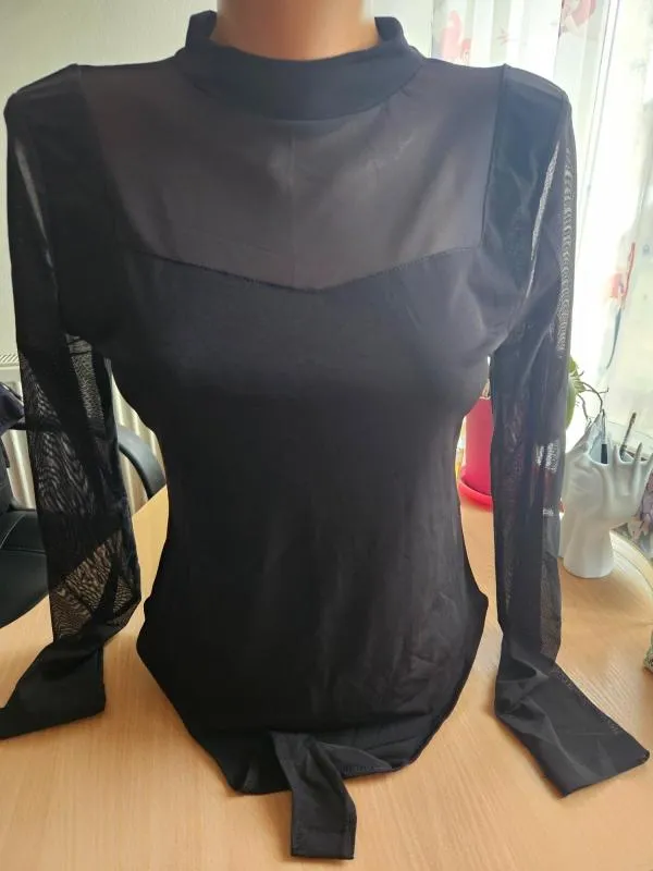 Body Trendyol EU 40 | Negru, Normal, Mânecă lungă, Poliester - Image 4