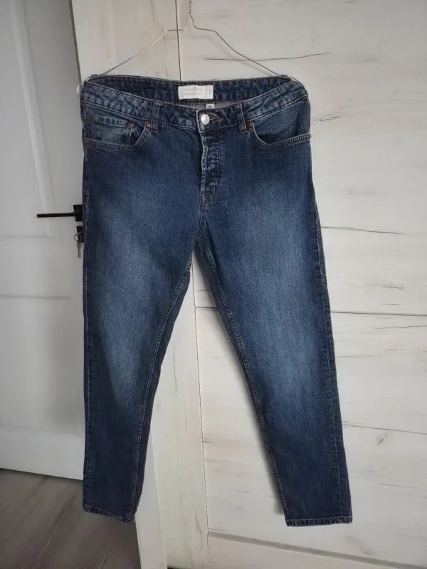 Blugi Tom Tailor UK 28 | Albastru, Lungi, Talie medie, Slim fit, Bumbac - Image 3