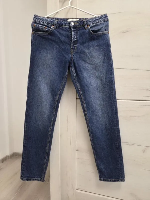 Blugi Tom Tailor UK 28 | Albastru, Lungi, Talie medie, Slim fit, Bumbac - Image 2