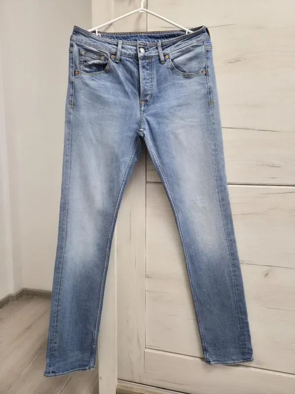 Blugi Kings Of Indigo EU 38 | Bleu, Lungi, Talie medie, Tapered (Conici) fit, Bumbac - Image 2