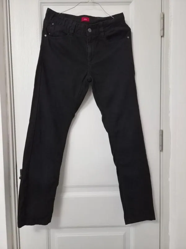 Blugi s.Oliver EU 44 | Negru, Talie medie, Regular (Standard) fit - Image 3