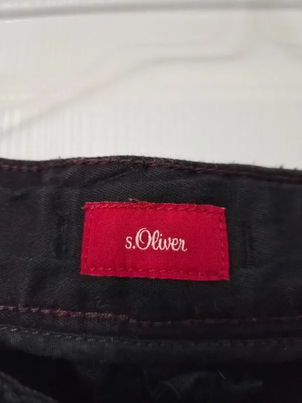 Blugi s.Oliver EU 44 | Negru, Talie medie, Regular (Standard) fit - Image 5