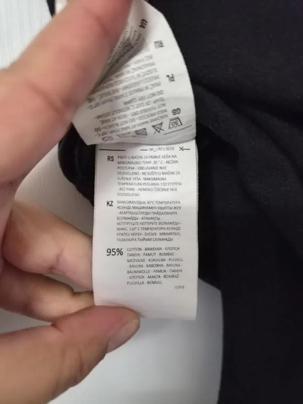 Body CROPP XS | Negru, Normal, Mânecă scurtă, Bumbac - Image 6