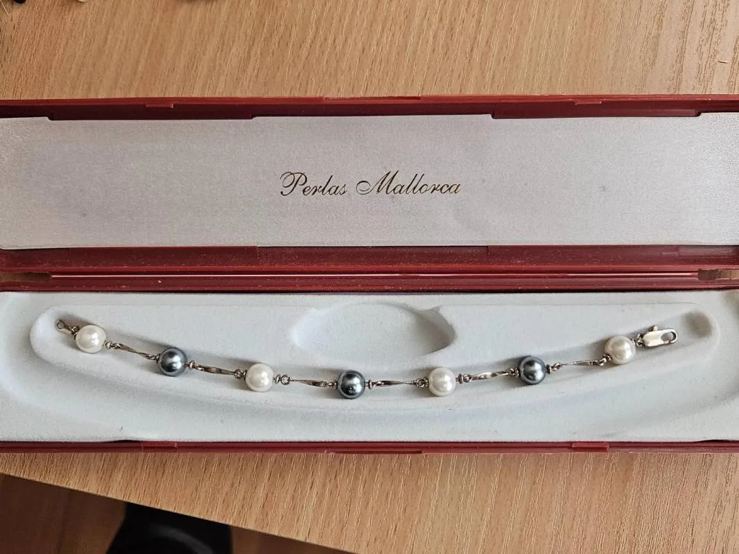 Brățară Perlas Mallorca | Argintiu, Argint