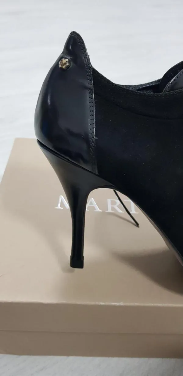 Ghete MARTINELLI EU 39 | Negru, Piele întoarsă  Suede - Image 3